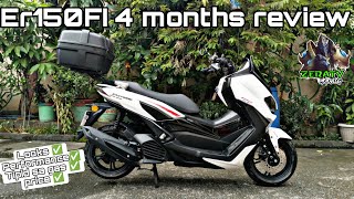 ZERAQ my Easyride 150FI 4months review [upl. by Ilise]