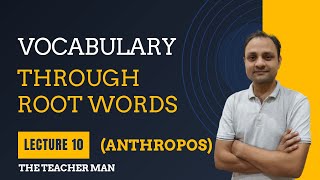 Root word analysis 10  word power made easy Vocabulary by The Teacher Man [upl. by Ylrahc]