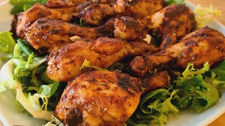 PIERNAS DE POLLO EN AIR FRYER  receta fácil y rica [upl. by Resiak]