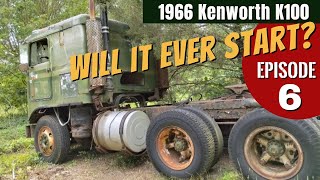 Kenworth K100 Cabover Will it ever start Detroit 8V71 [upl. by Ronen533]