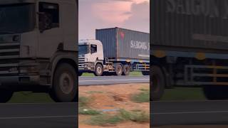 KOGN KUNER TRUCKS TRAILER DRIVING ON THE ROAD heavyloader truckdriver kunertruck heavyvehicle [upl. by Cherian624]