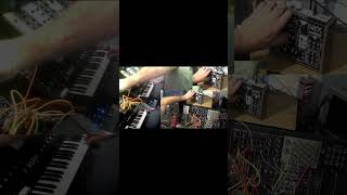 Dreadbox NYX Berlin School live jam Behringer 1027 Monopoly BOdyssey Moog Grandmother Microfreak [upl. by Sorce]