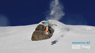 Monterosa Ski  Freeride Paradise [upl. by Anoynek252]