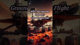 NASA’s Mars Helicopter Ingenuity’s Groundbreaking Flight facts youtubeshorts nasa [upl. by Edlitam]