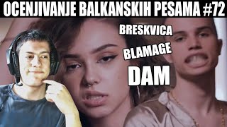 OCENJIVANJE BALKANSKIH PESAMA  Voyage x Breskvica  Dam Official Video [upl. by Adah230]