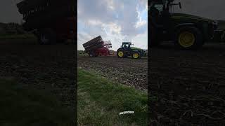 From stubble to planting  Thurlow Farms Quadtrac johndeere horsch farming agriculture tractor [upl. by Cousins]