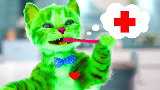 LITTLE KITTEN ADVENTURE GAME  SUPER LONG SPECIAL ADVENTURE CARTOON ANIMAL STORY FOR KIDS [upl. by Elreath943]