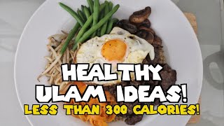 HEALTHY ULAM IDEAS LOW CARB FILIPINO TAPSILOG MEAL  Less than 300 Calories [upl. by Rozamond764]