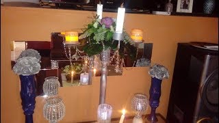 Diy Candelabra Flower Arrangement on a Budget Home Decor Wedding [upl. by Shanks]