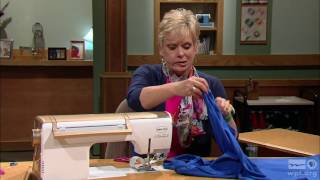 Sewing With Nancy  The Absolute Easiest Way to Sew Part 1 [upl. by Ahsekan]