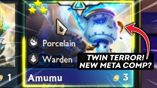 I found the best Twin Terror comp in Set 11 TFT PBE It was insane  Amumu 3 Lux 3 4 Porcelain [upl. by Moyra]