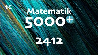 Matematik 5000 1c 2412 matte 1c [upl. by Restivo]