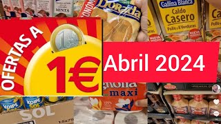 Todo a 1 euro Alcampo Abril 2024 compras [upl. by Mello492]