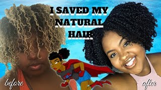 Five Things I Did to Save My Natural Hair  Healthy Natural Hair Journey  Growth  Length Retention [upl. by Madanhoj]