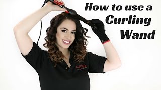 How to use a Curling Wand [upl. by Savdeep]