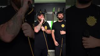 CARCOSA  NOTHING new song live vocal playthrough metal deathcore shorts [upl. by Aramac]