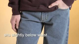 B480 Carhartt TraditionalFit Jean  StraightLeg [upl. by Kale790]