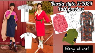 Burda style 32024 full preview 💖😍❤️ [upl. by Howard]