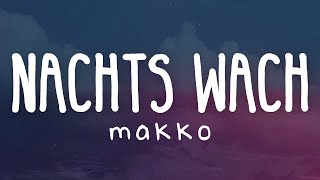 Miksu  Macloud amp makko  Nachts wach Lila Wolken Bootleg Lyric Video [upl. by Leffen893]