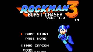 Rockman 3 Burst Chaser  Title amp Doc Robot Battle Famicom Jump II Normal Battle [upl. by Joao]