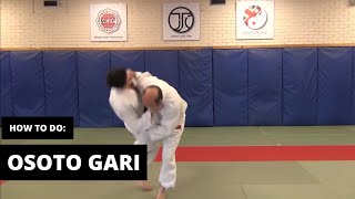 How to do Osoto Gari [upl. by Allerus662]