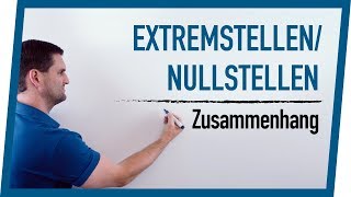 Zusammenhang Extremstellen amp Nullstellen  Mathe by Daniel Jung [upl. by Ateekal]