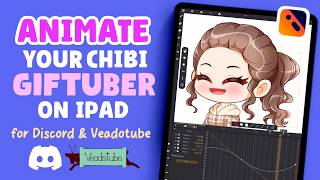 How to ANIMATE a Chibi GIFTUBER on IPAD with CALLIPEG [upl. by Christin]