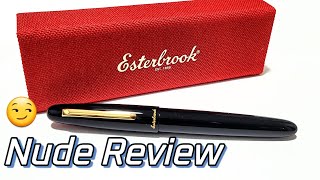 A Most Unbiased Review  Esterbrook Estie Oversize Ebony Fountain Pen [upl. by Penthea]