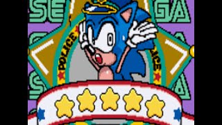 Waku Waku Sega Sonic Patrol Car Perfect Playthrough 5 Star [upl. by Trebmal62]