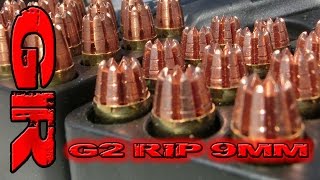 G2 RIP 9mm  Ballistic Gelatin Test [upl. by Husein486]