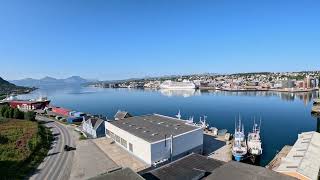 View of Tromso from across the bay [upl. by Nastassia]