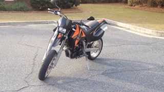 2002 KTM 640 LC4 Supermoto [upl. by Aiht563]