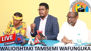 🔴LIVE Walioishtaki TAMISEMI Kupinga Kusimamia Uchaguzi Serikali za Mitaa Wafunguka [upl. by Templer606]