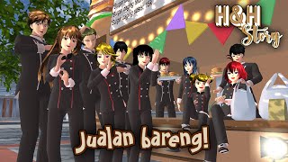 HampH Story 28 Jualan Bareng  SAKURA SCHOOL SIMULATOR DRAMA [upl. by Ynohtnaed]