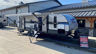 2022 Forest River Salem 26DBUD Bunkhouse Travel Trailer [upl. by Wivestad113]