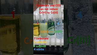 Potassium dichromate test for sulphide sulphite nitrite class11 and 12 chemistry practical [upl. by Urbani]