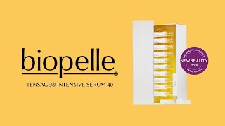 Biopelle Tensage Intensive Serum 40 Review [upl. by Nonaihr]