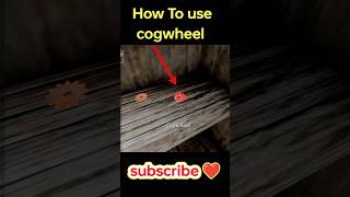 How to use cogwheel in granny  cogwheel ka use kaha karte hai  Granny game  shorts [upl. by Thorndike]