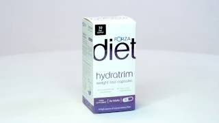 Glucomannan Diet Supplement  FORZA Hydratrim Weight Loss Capsules  360° Product Video [upl. by Atilem]