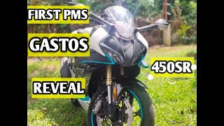 FIRST PMS  GASTOS REVEAL CFMOTO 450SR [upl. by Cogswell549]