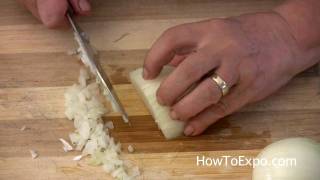 How To Cut An Onion  Fast and Safely [upl. by Naharba]