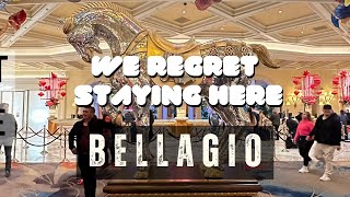 We REGRET BOOKING the BELLAGIO STAY WELL ROOM in LAS VEGAS 😤 [upl. by Eelyahs]