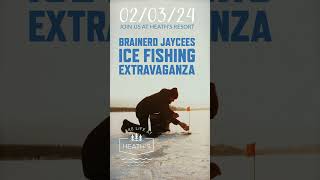 The 2024 Brainerd Jaycees Ice Fishing Extravaganza is 2324 [upl. by Morvin]