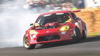 Toyota GT4586 a CRAZY 570hp9000rpm Ferrari V8powered GT86 amp Sequential Gearbox [upl. by Marwin]