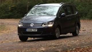 Volkswagen Sharan video review 90sec verdict [upl. by Giovanna]