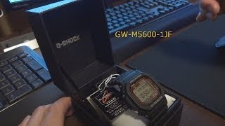 デジタル腕時計 G SHOCK GWM56001JF [upl. by Quillon793]