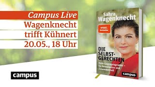 Sahra Wagenknecht trifft Kevin Kühnert – Campus Live [upl. by Kara]