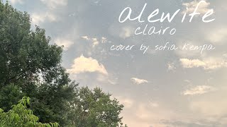 alewife  clairo cover by sofia kempa [upl. by Kape]