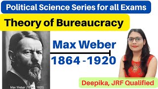 Bureaucratic Theory by Max Weber  Administrative Theory [upl. by Mihar]