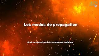 Formation incendie extincteurs elearning  les modes de propagation [upl. by Nosreffej]